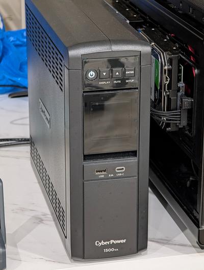 CyberPower UPS Battery Backup (700VA/370W)