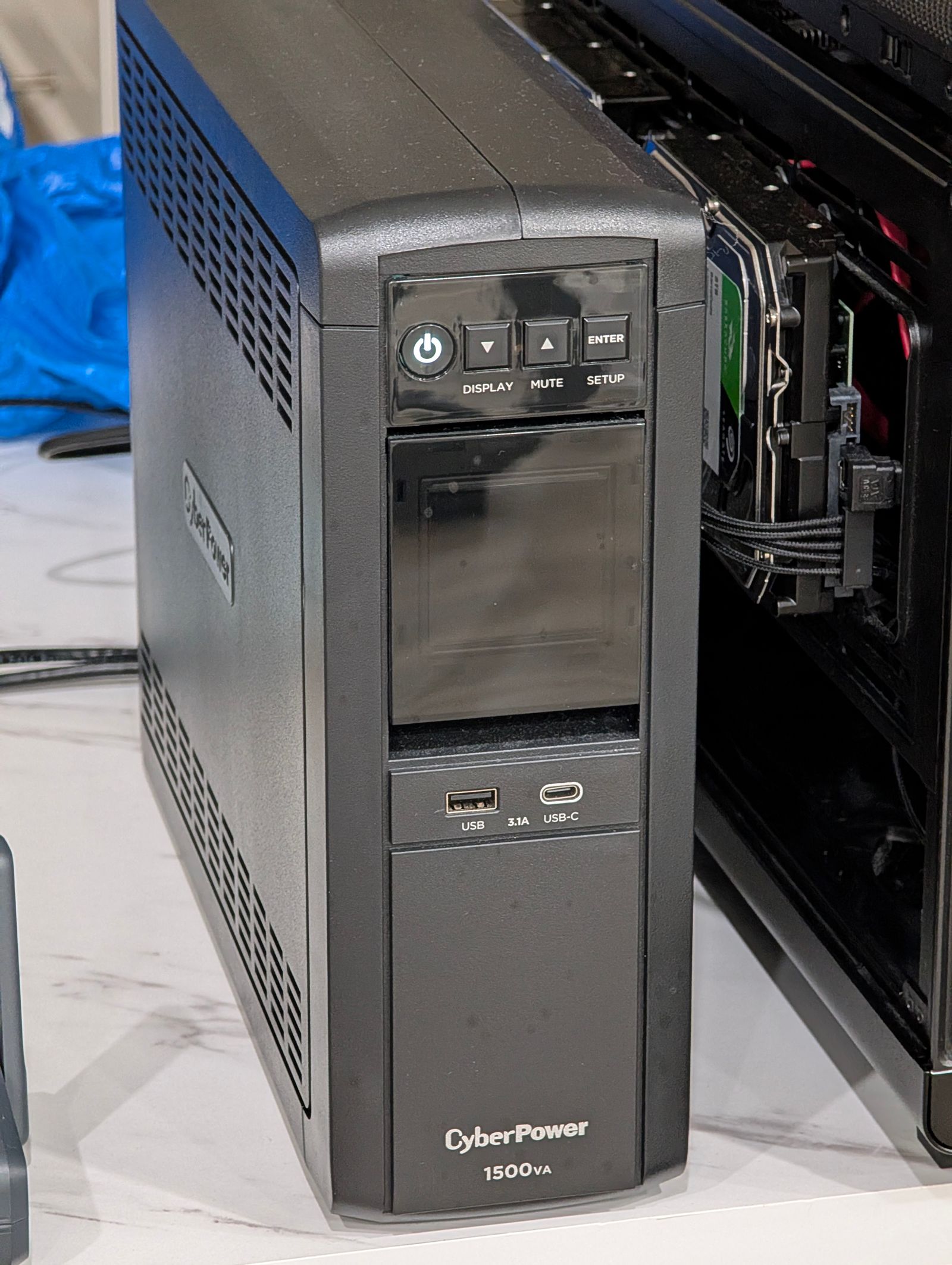 CyberPower UPS Battery Backup (700VA/370W)